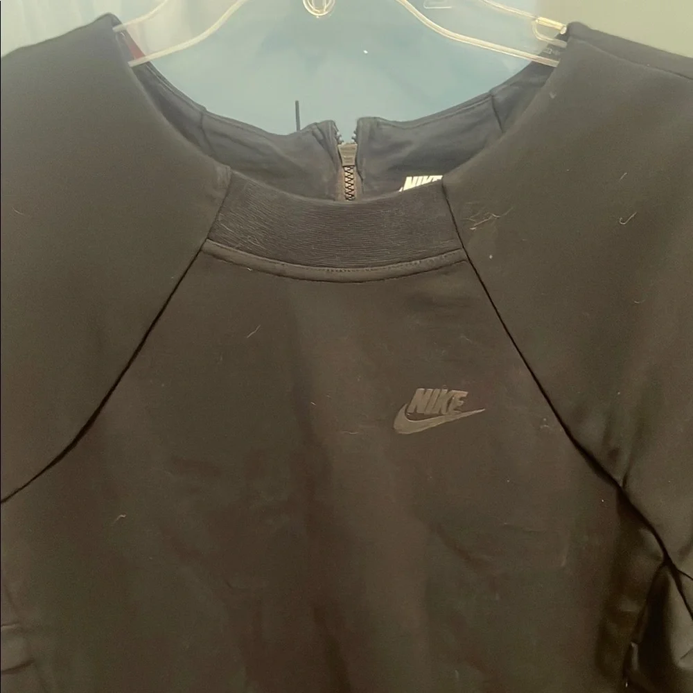 Nike Black Short Sleeve Sweatshirt Activewear, Athleisure Top, S